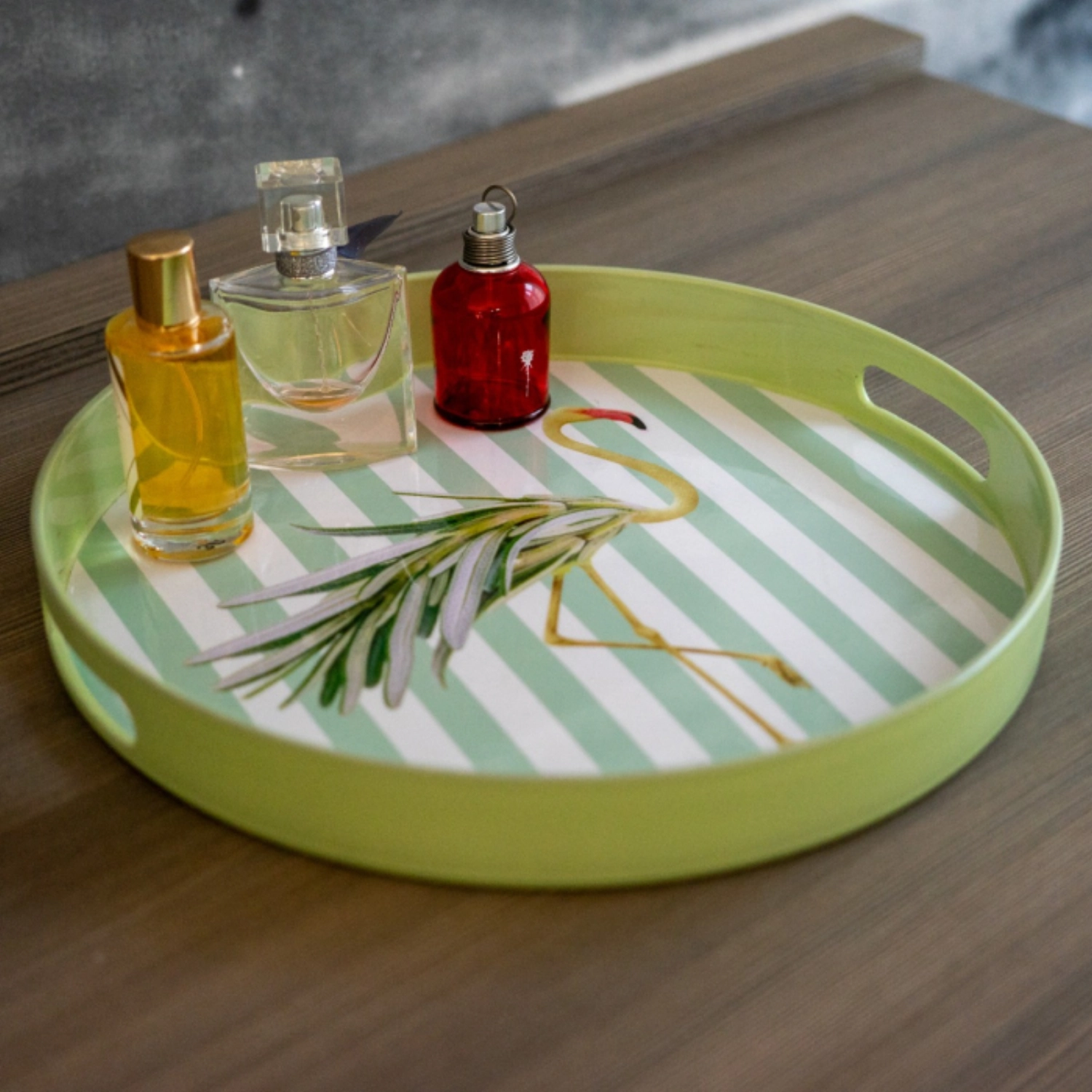 Plateau flamant rose