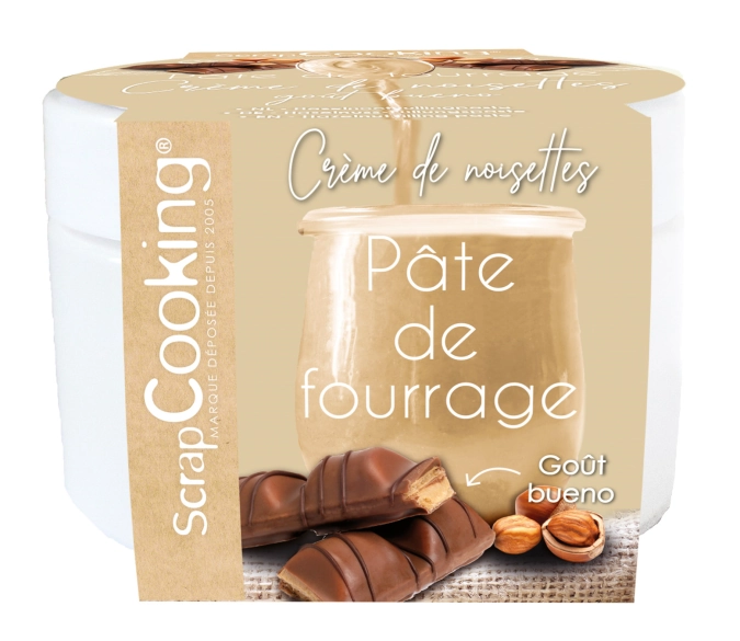 Pâte pralinée crème noisette