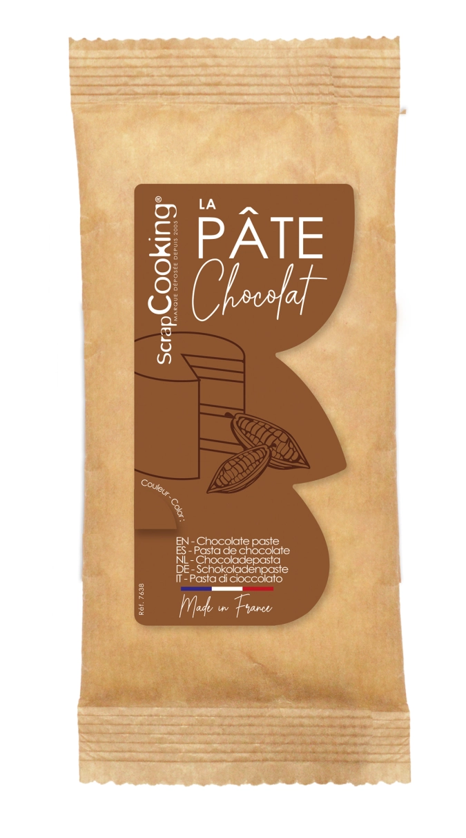 Pâte chocolat pour modelage subtile