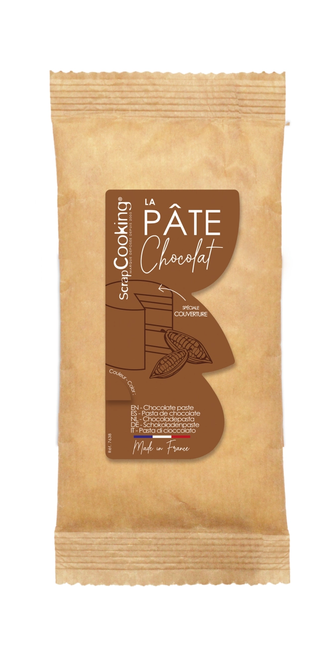 Pâte chocolat pour modelage subtile