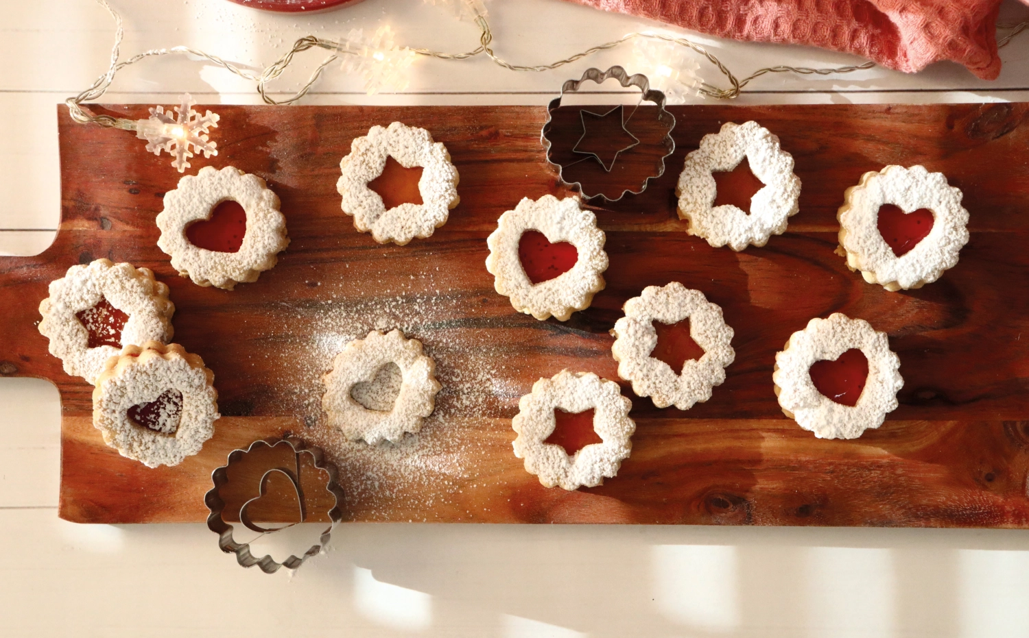 Set de 4 découpoirs éjecteurs linzer