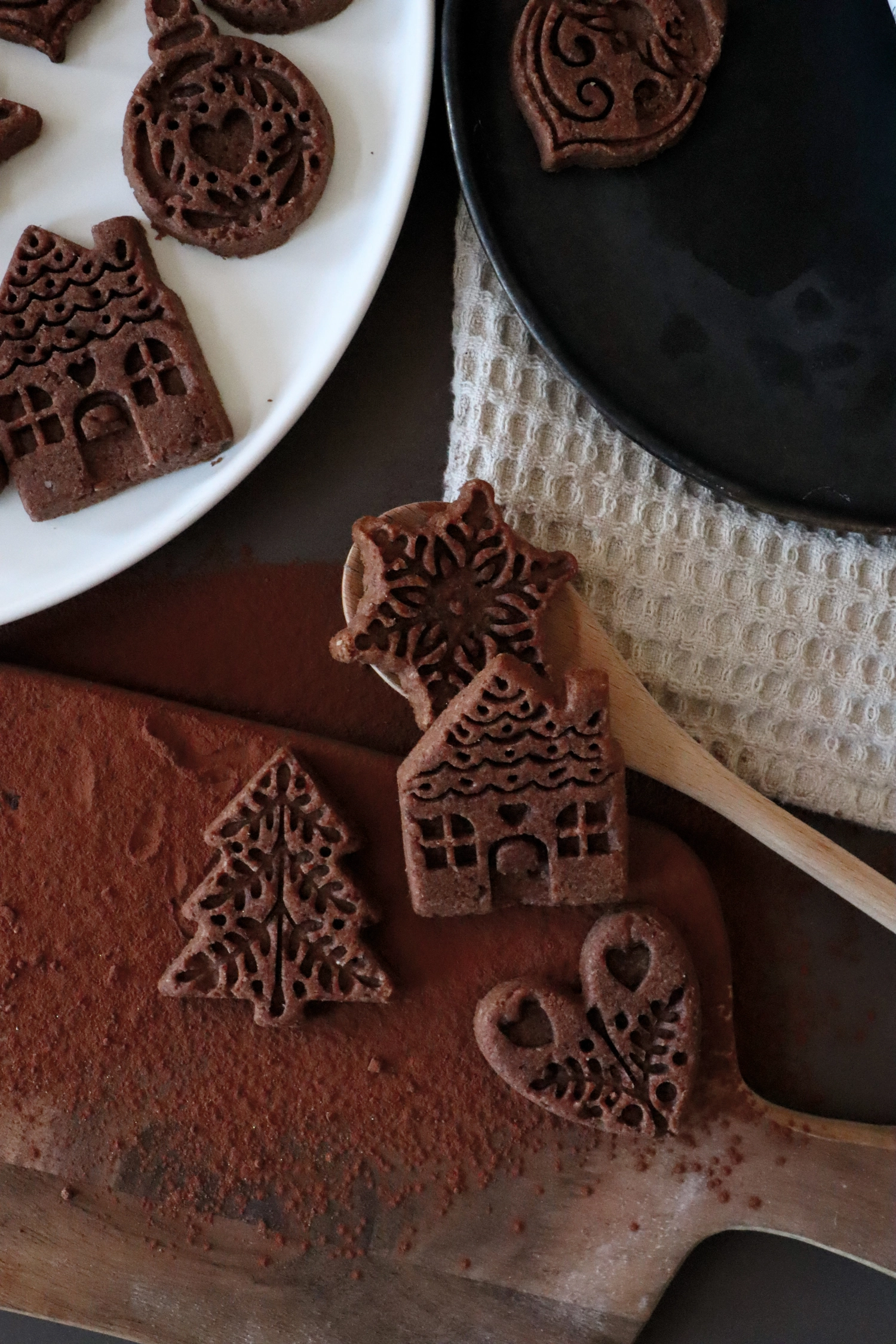 Moule à pâtisserie pour 12 biscuits de Noël silicone