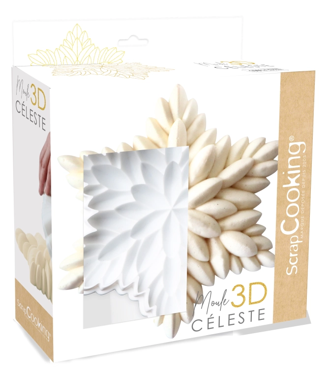 Moule à pâtisserie étoile Céleste silicone