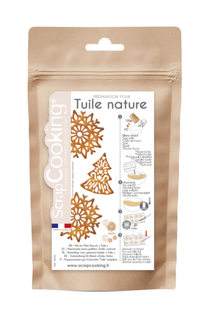 Fertigmischung für Tuile Biscuits