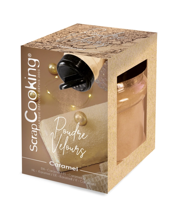 Poudre de velours caramel