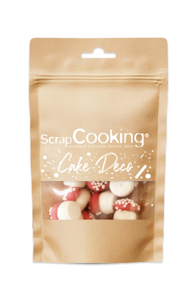 Décors sucrés gros champignon