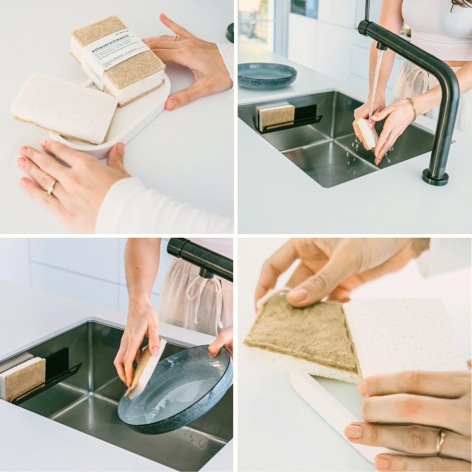 2er Set Scheuerschwamm