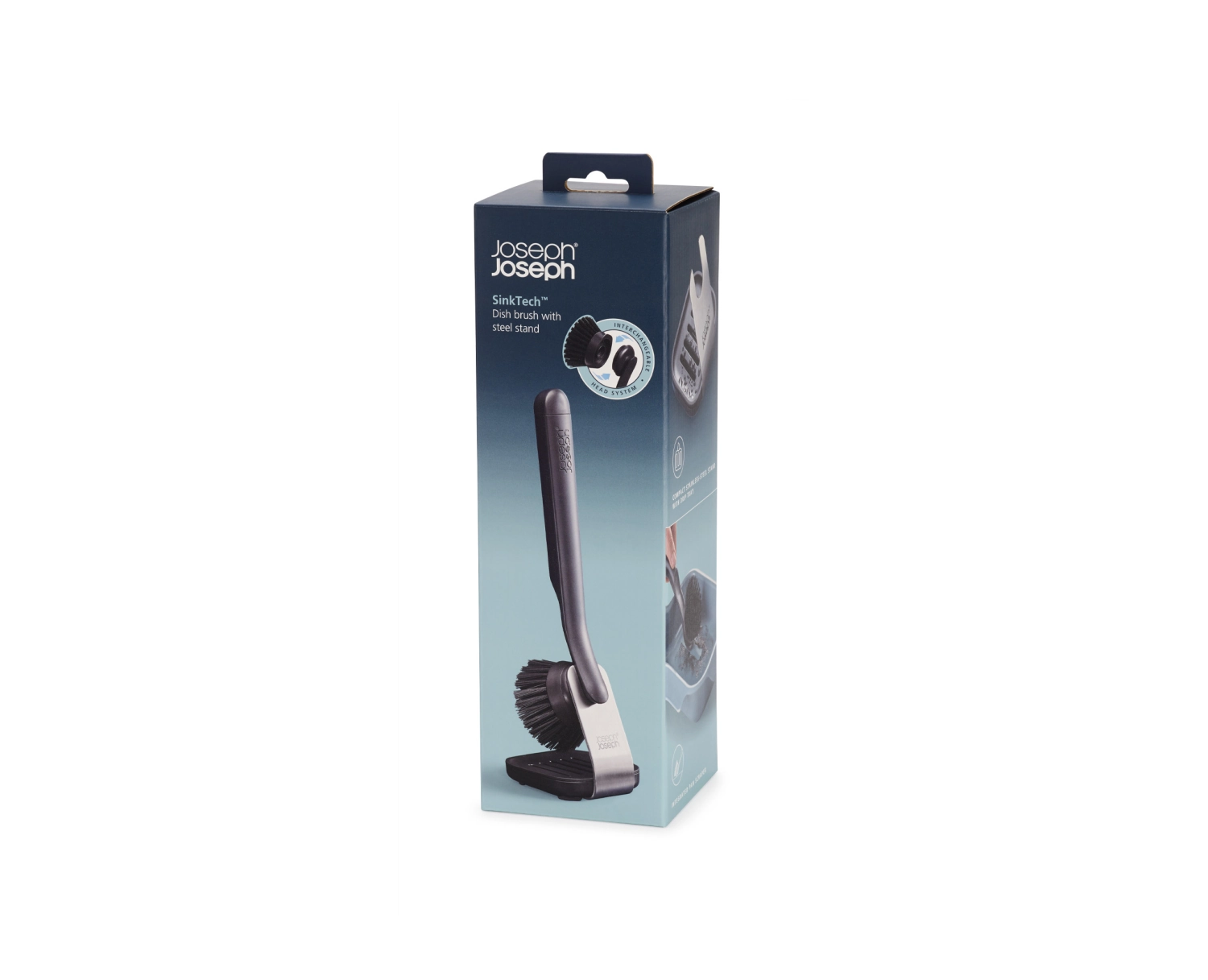 SinkTech Spülbürste mit Edelstahlhalterung