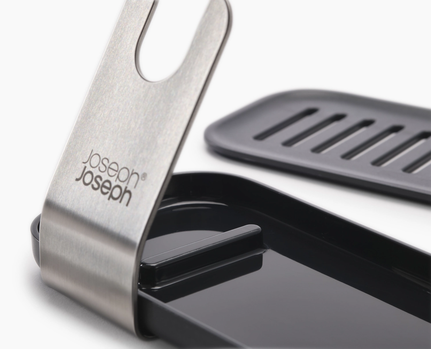 SinkTech Spülbürste mit Edelstahlhalterung & Ersatzschwamm