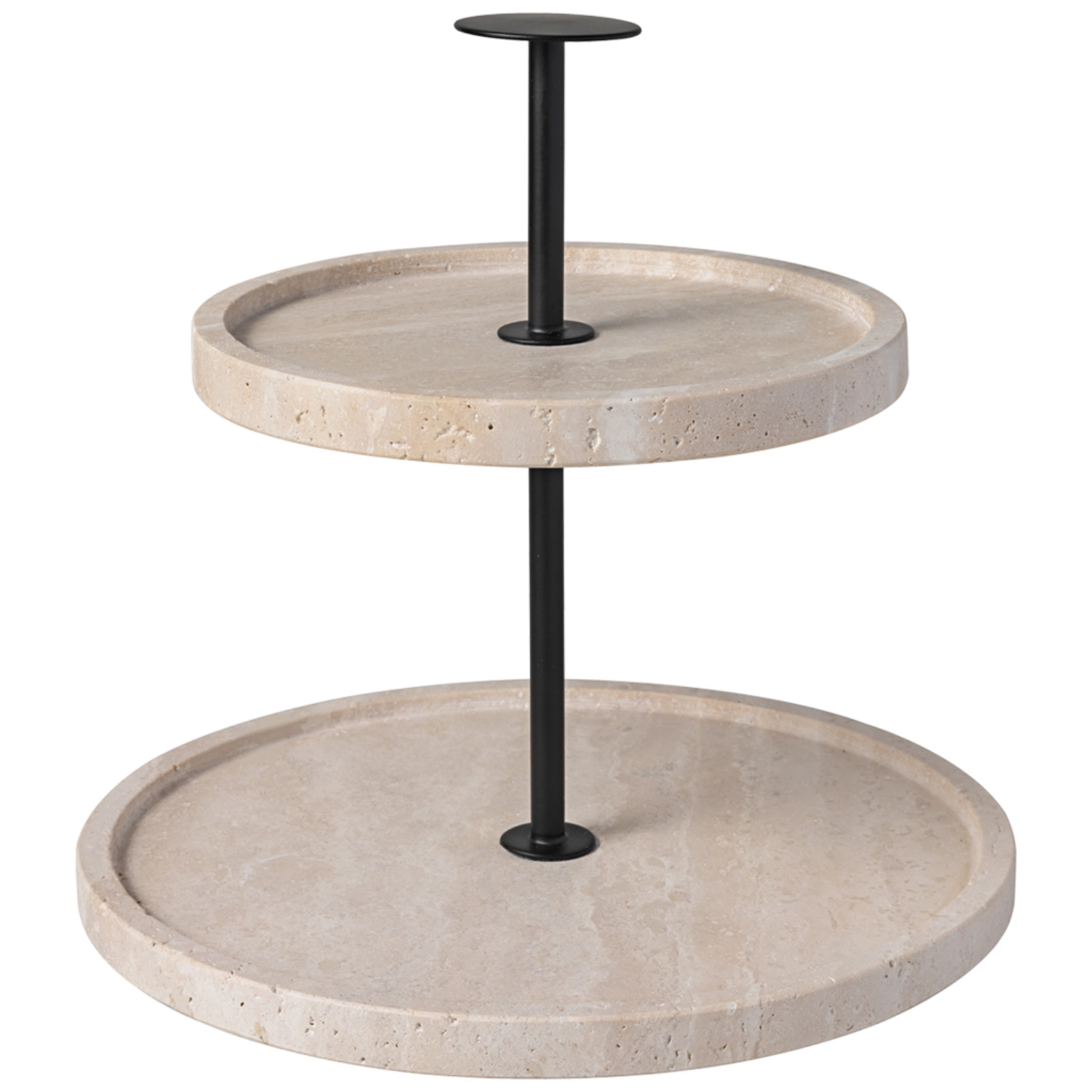 Manufacture Travertine Etagere