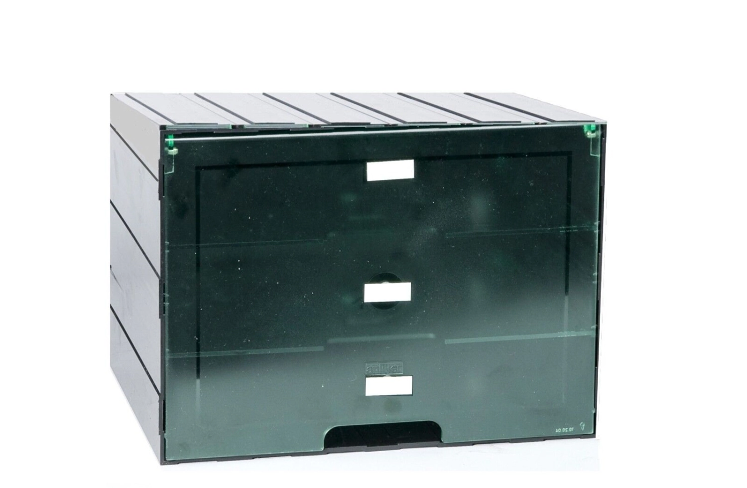 Scheibenbox gross mit 2 Tablare für 3 Schneidscheiben