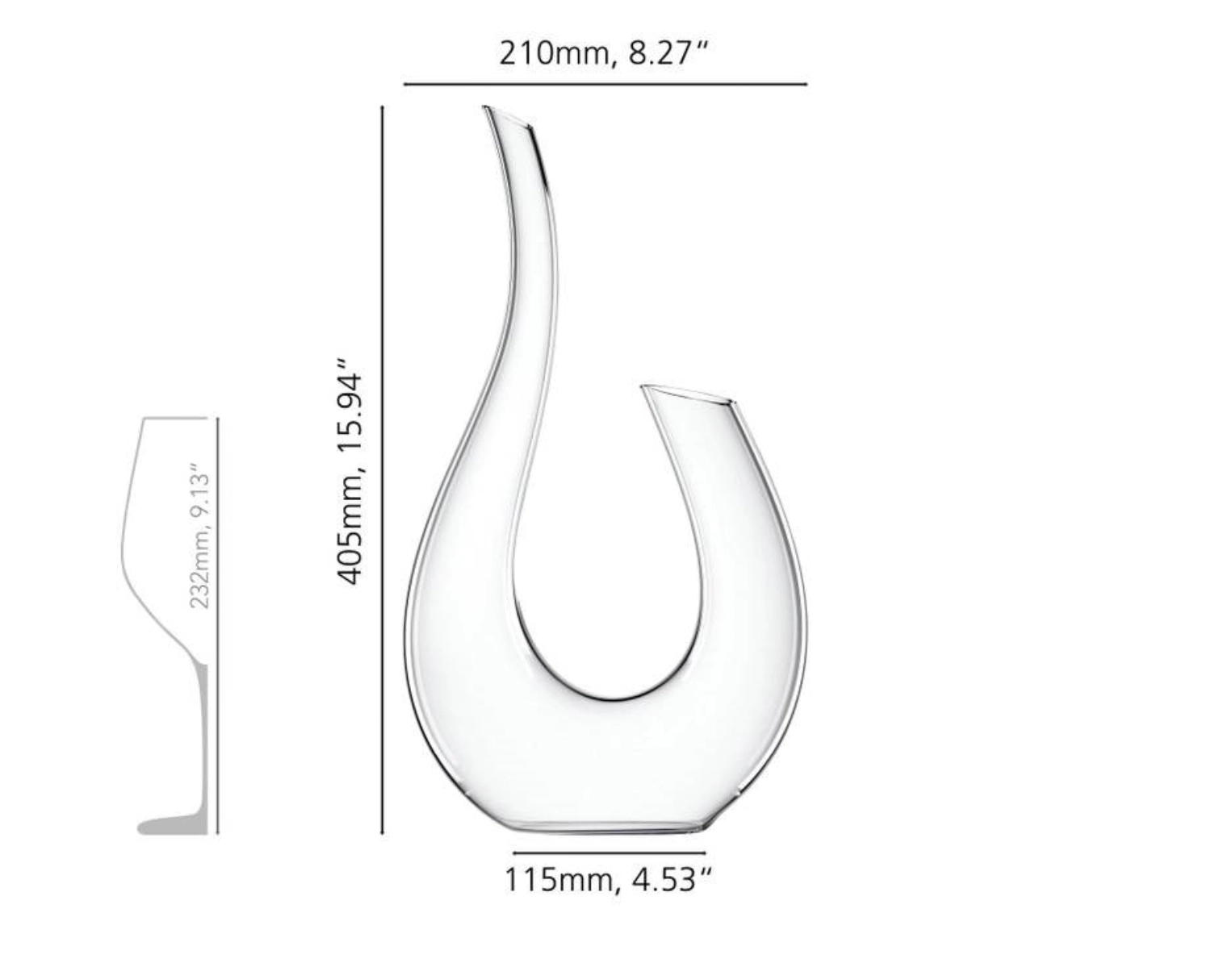 Novo 59 Dekanter 0.75 lt.