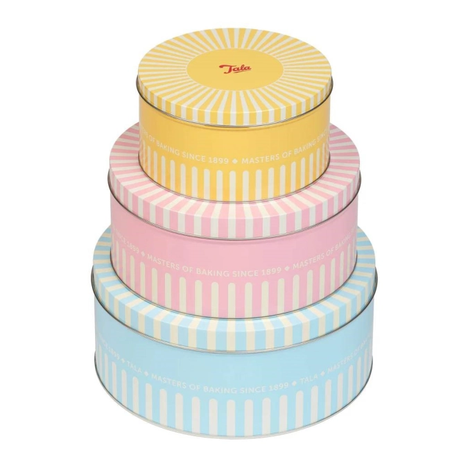 Set de 3 boîtes à gâteaux