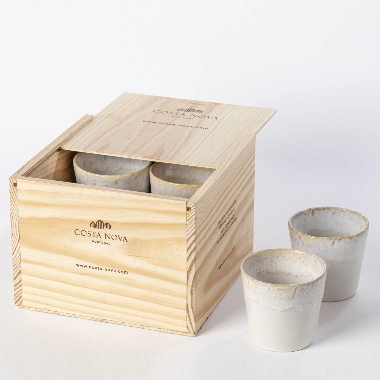 8er Set Geschenkbox Kaffeetasse