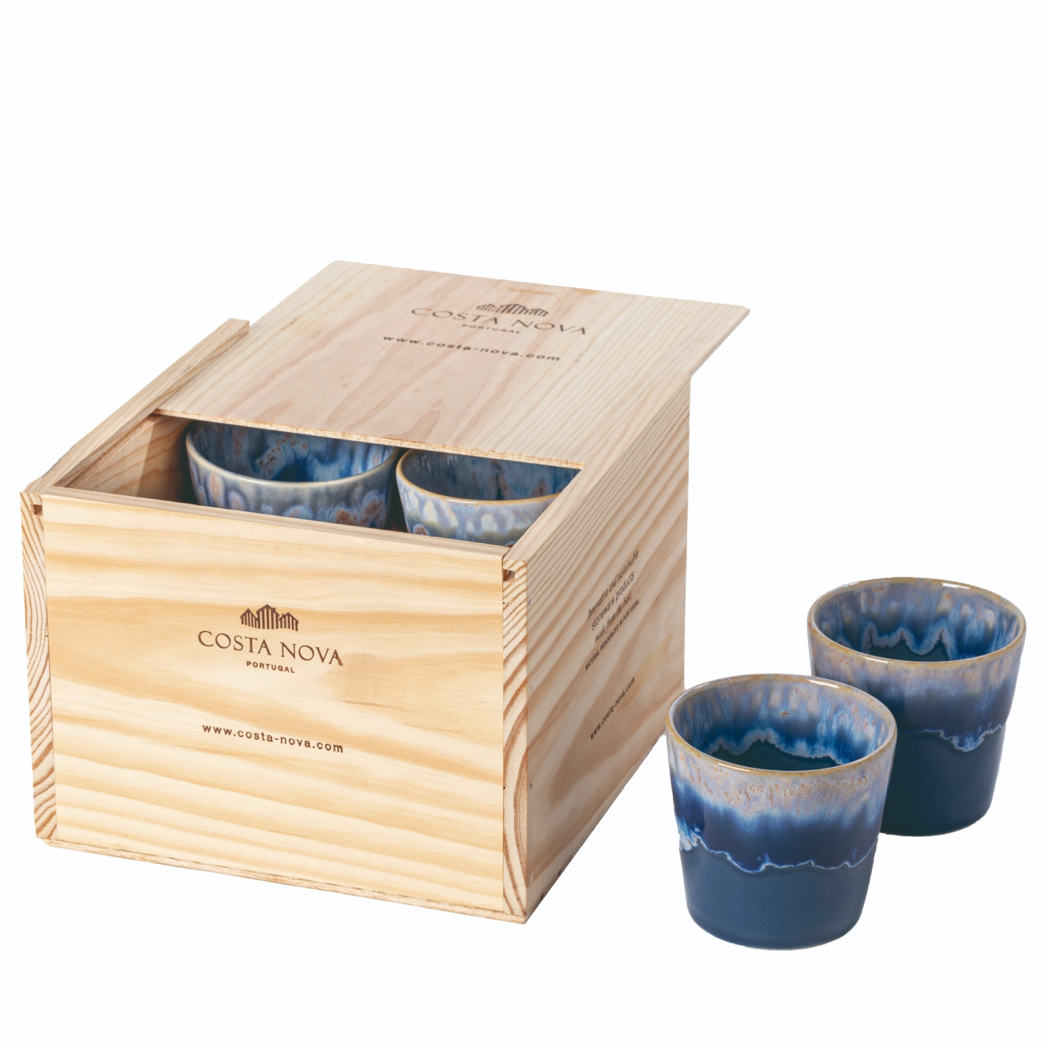 8er Set Grespresso Geschenkbox Kaffeetasse