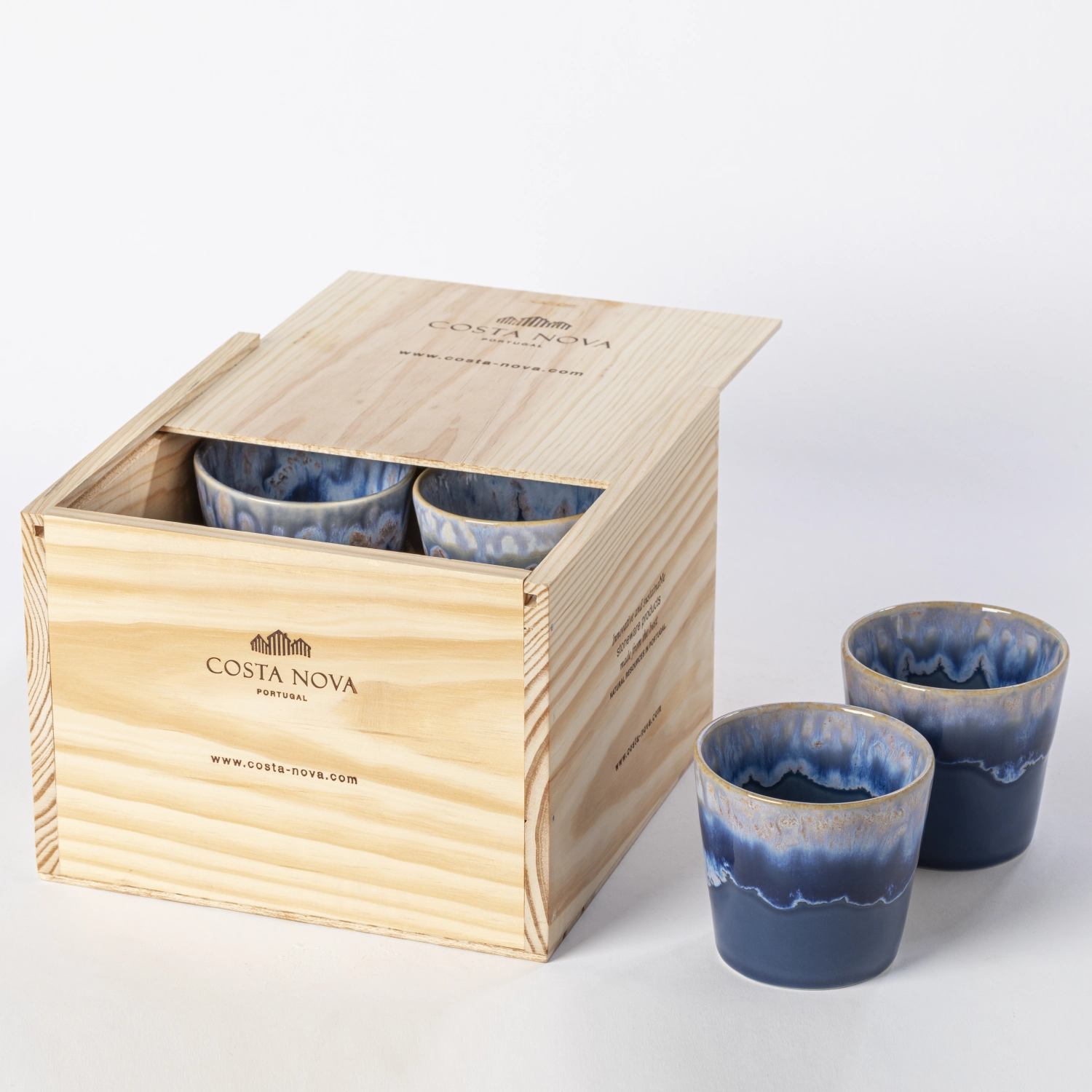 8er Set Grespresso Geschenkbox Kaffeetasse