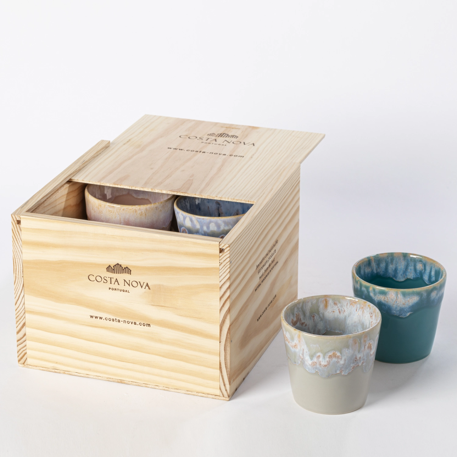 8er Set Grespresso Geschenkbox Kaffeetasse