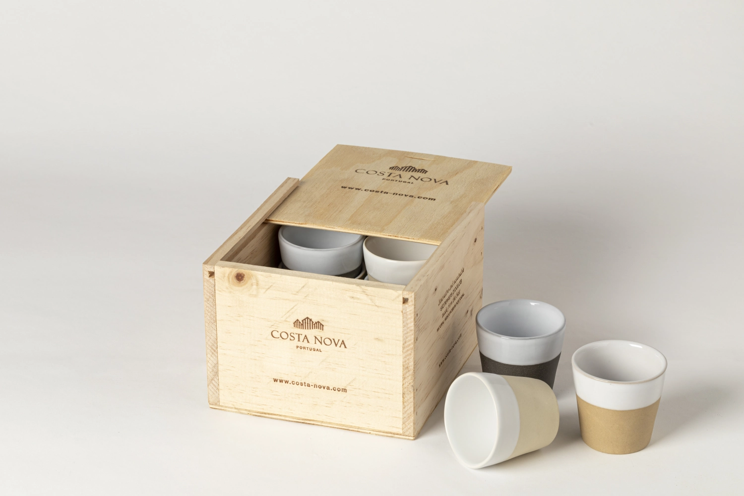 8er Set Grespresso Geschenkbox Espressotasse