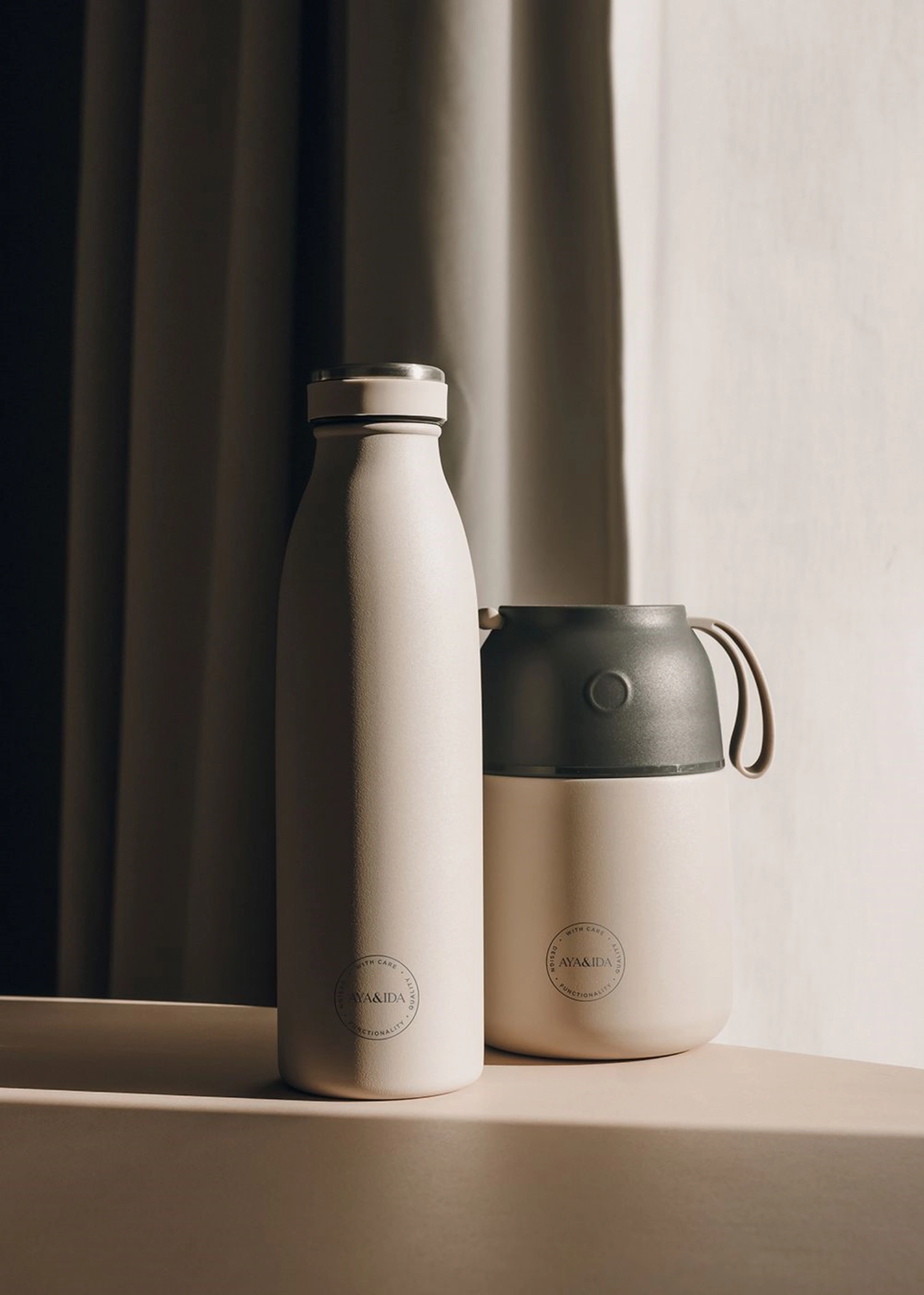 Gourde 500ml Cream Beige