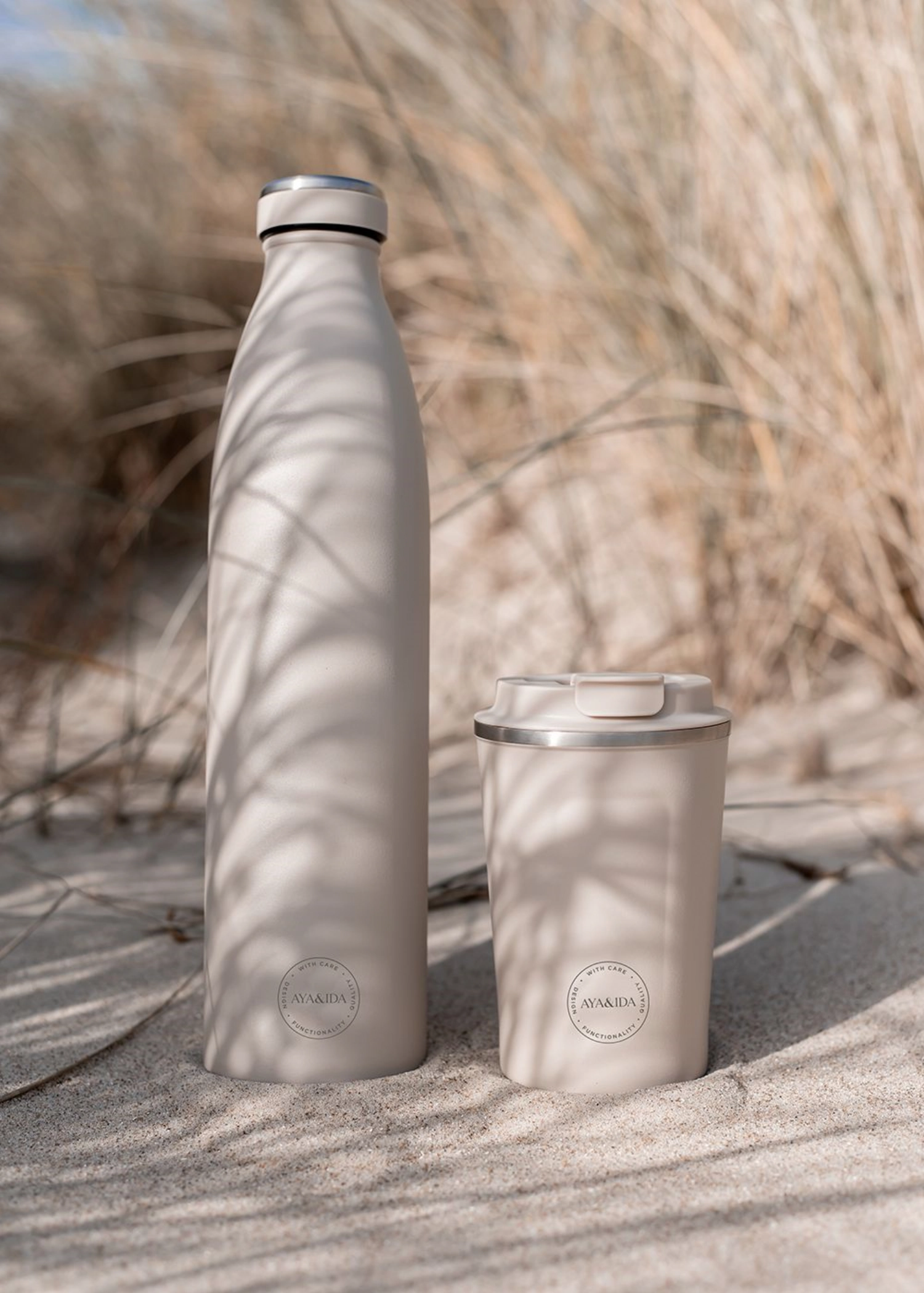 Gourde 1000ml Cream Beige