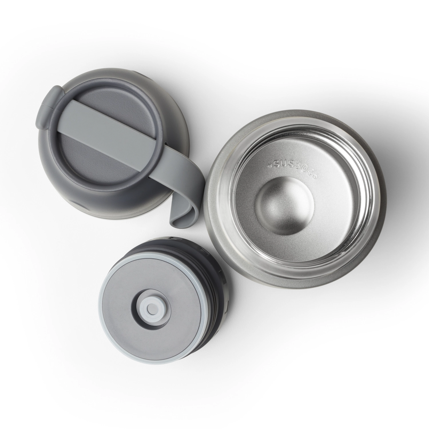 Food'ie Lunch Box 500ml Dark Grey