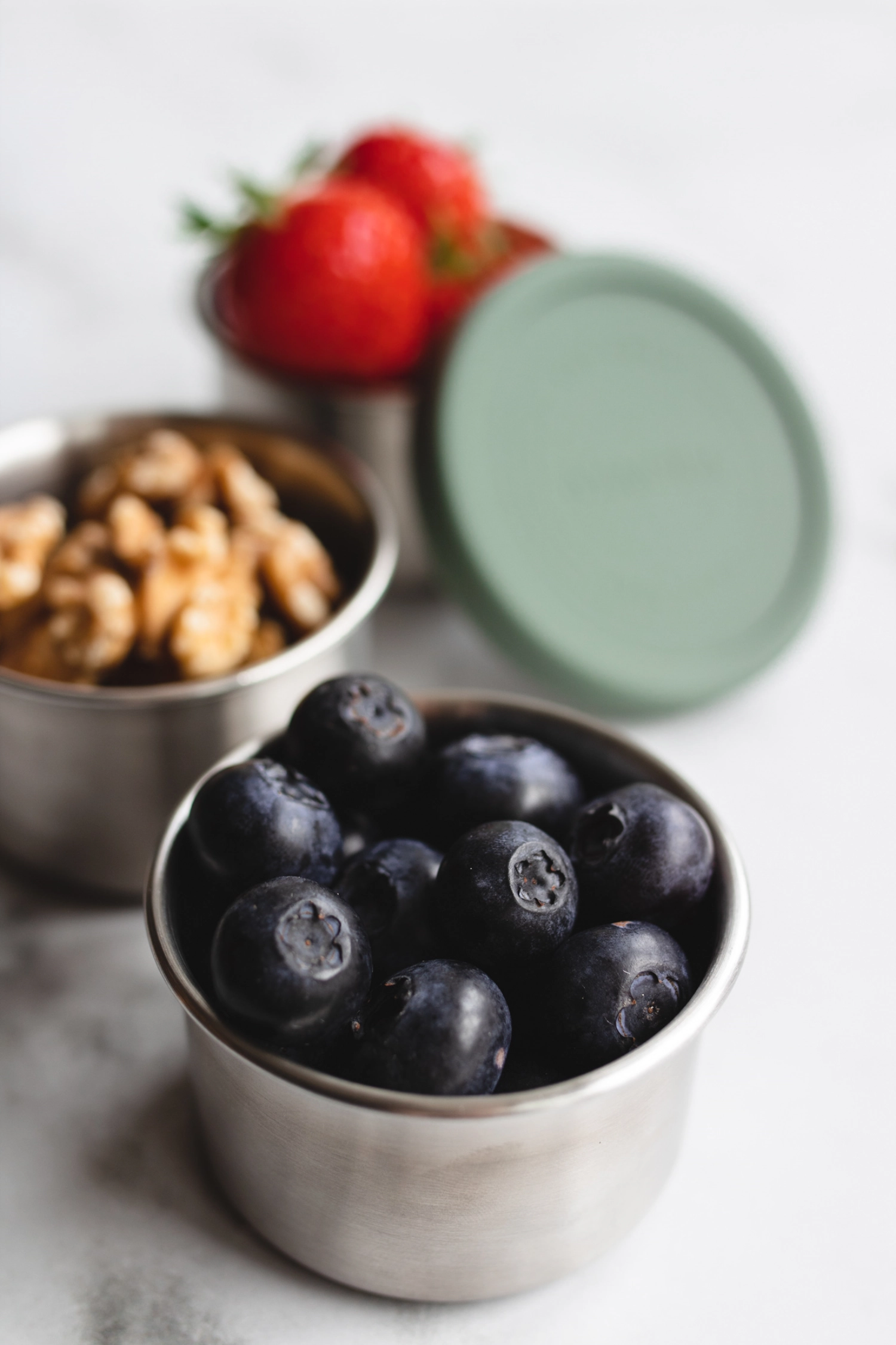 set de 2 Snack Container 100ml Dark Grey/Matte Black