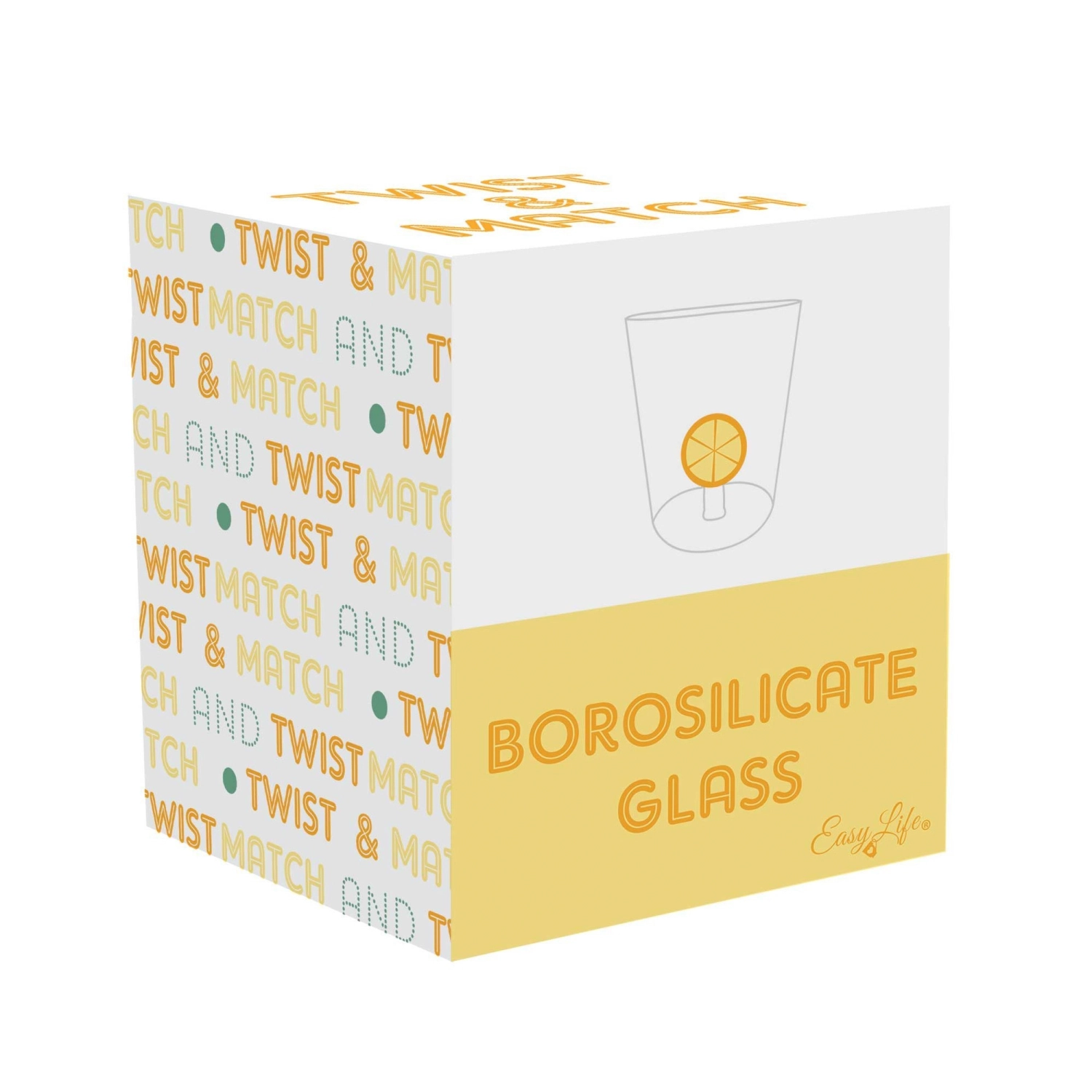 Twist & Match Glas aus Borosilikat