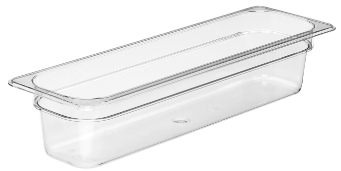 Bac GN 2/4-100mm PC Transparent