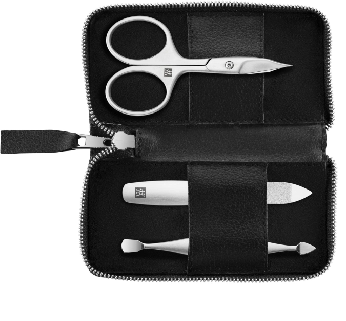 Étui manucure 3 pcs avec ciseaux