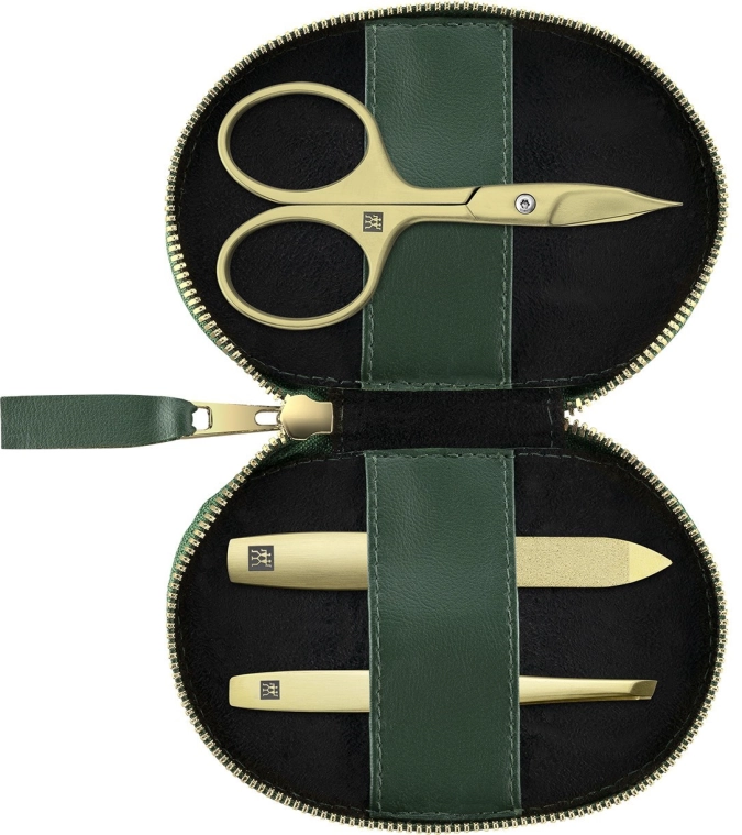 Étui manucure 3 pcs avec ciseaux