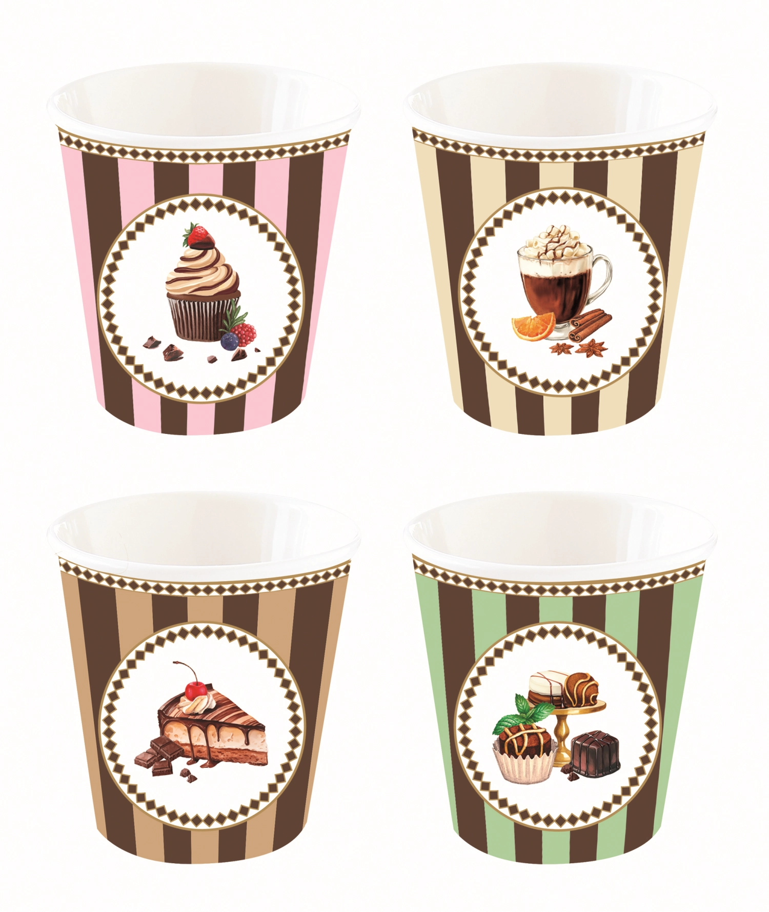 Set de 4 Sweet Moments tasses à espresso