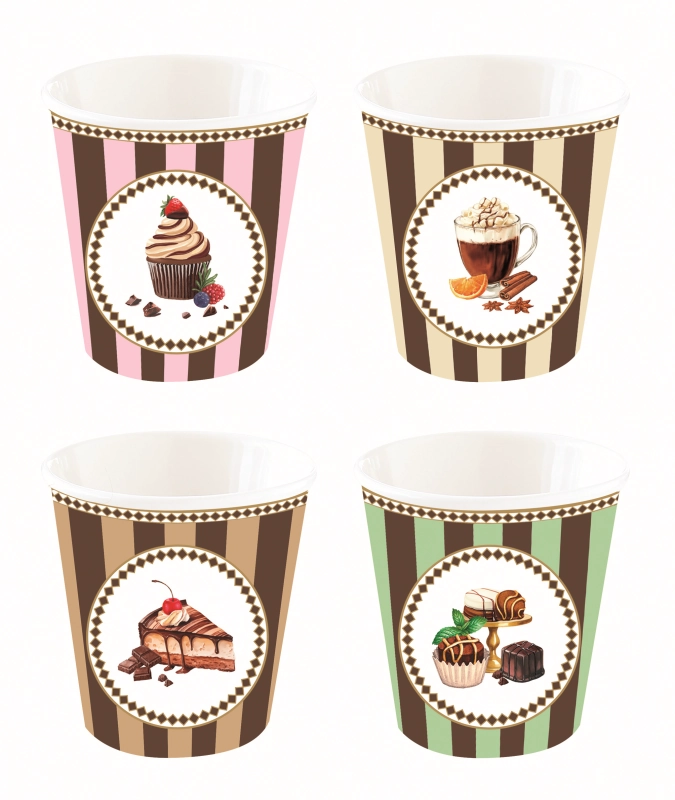 Set de 4 Sweet Moments tasses à espresso