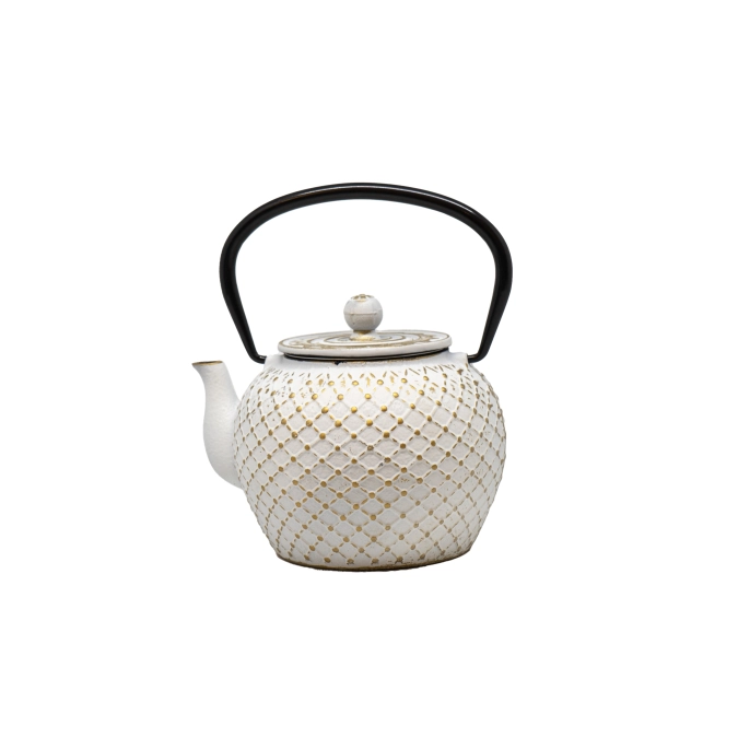 Teekanne aus Gusseisen