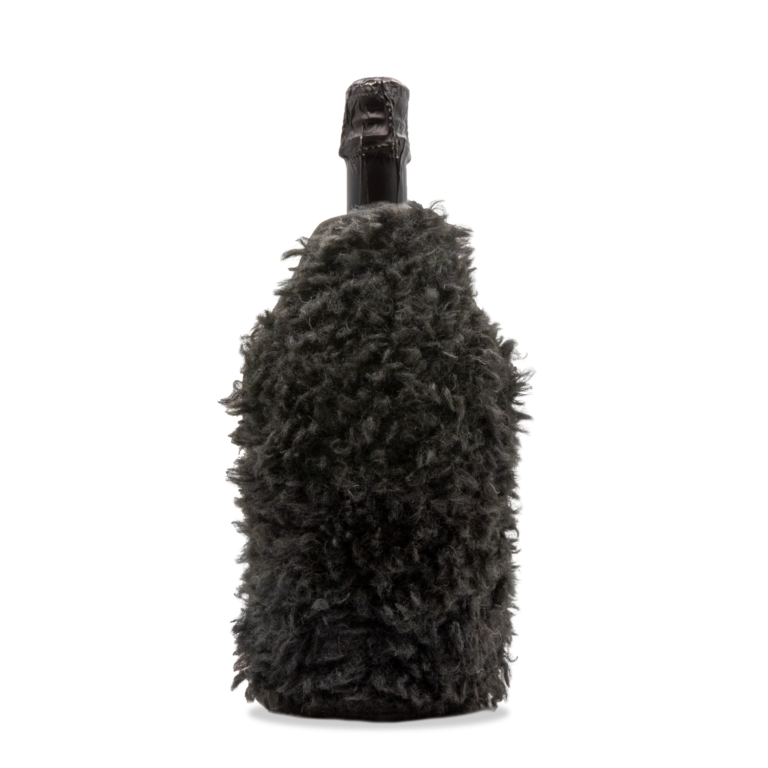 Flaschenkühler mit Wolle