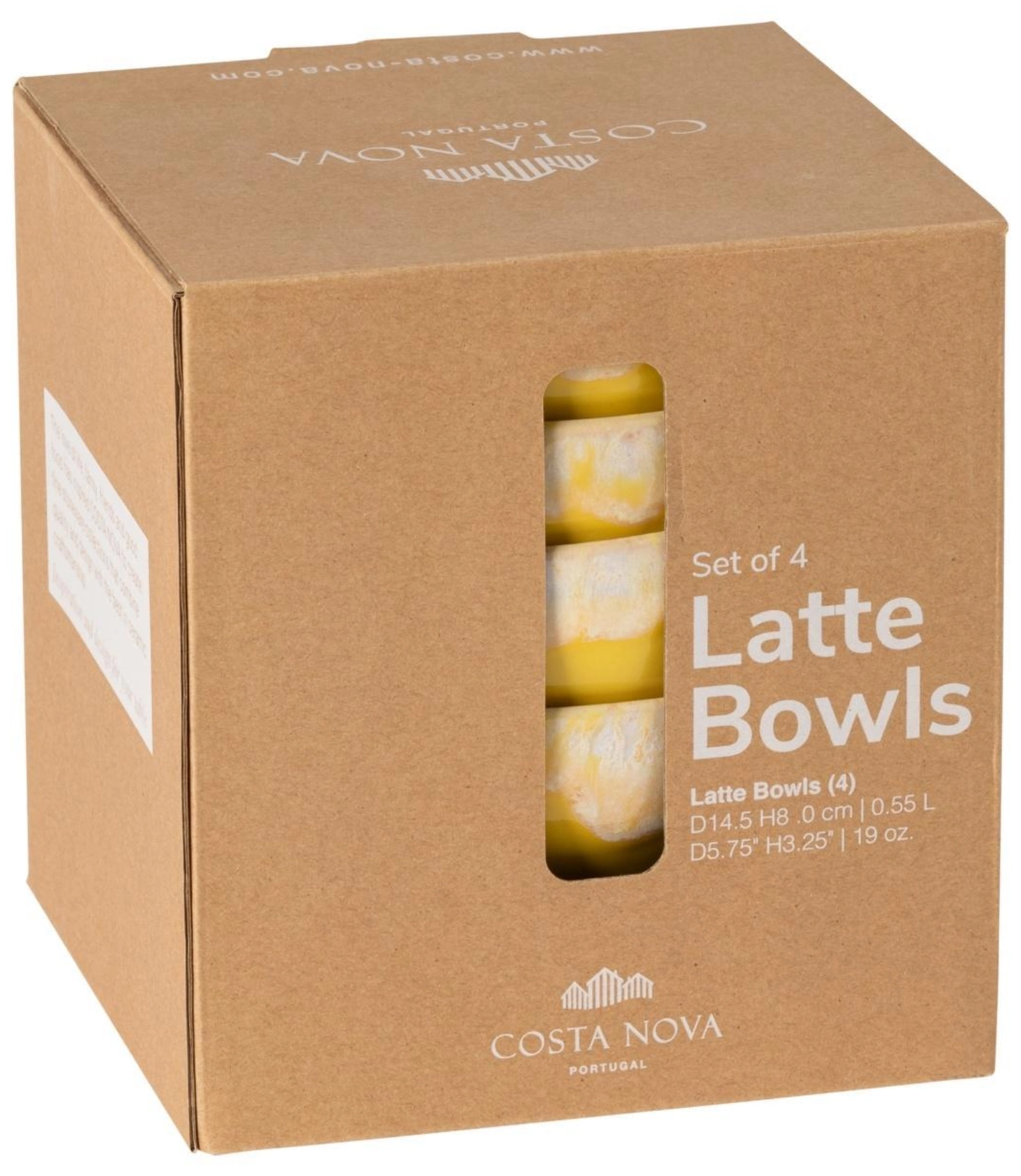 Set de 4 Latte Bowls bol