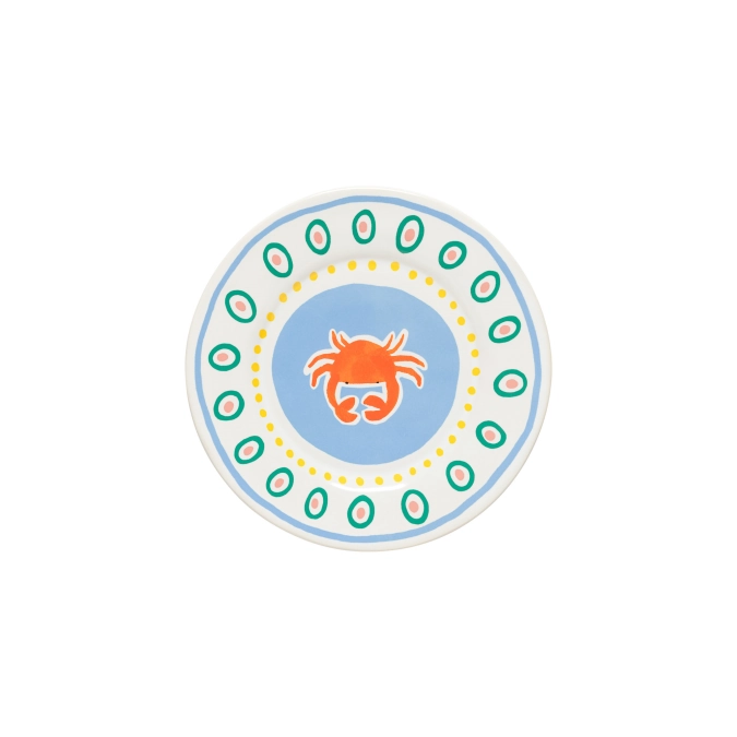 Summer Bliss Teller Krabbe