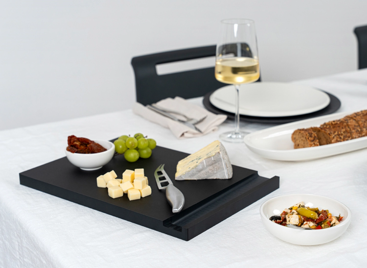 Set de fromage avec couteau