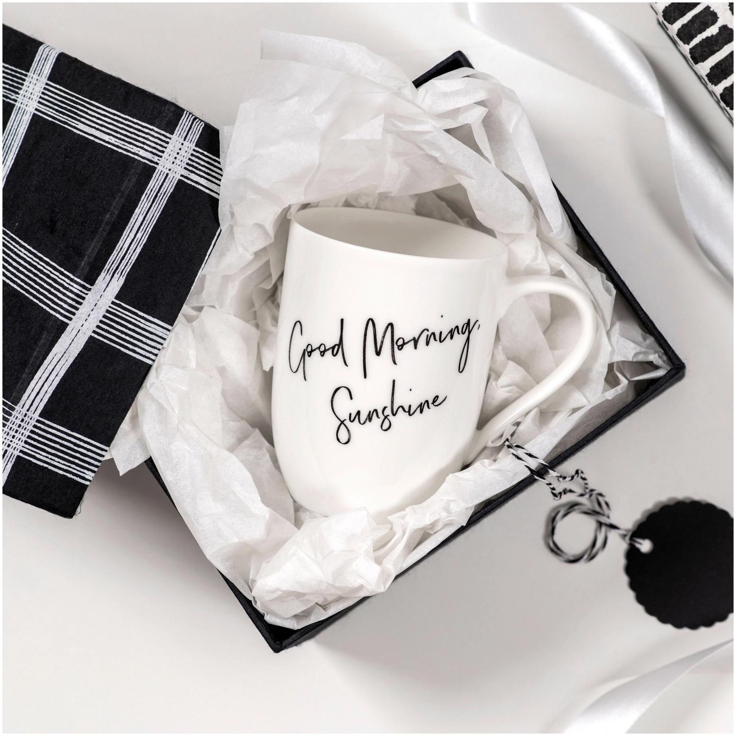 Statement Becher mit Henkel Good Morning Sunshine