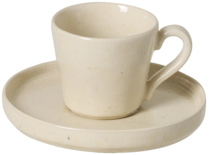 Lagoa Ecogres tasse à café avec soucoupe