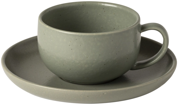 Pacifica tasse à thé avec soucoupe
