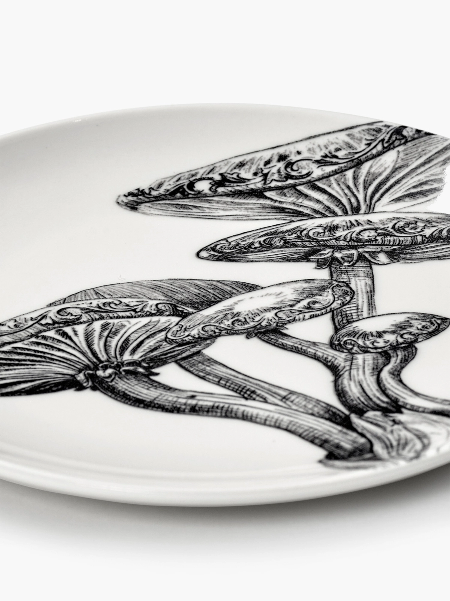 Unity assiette champignons