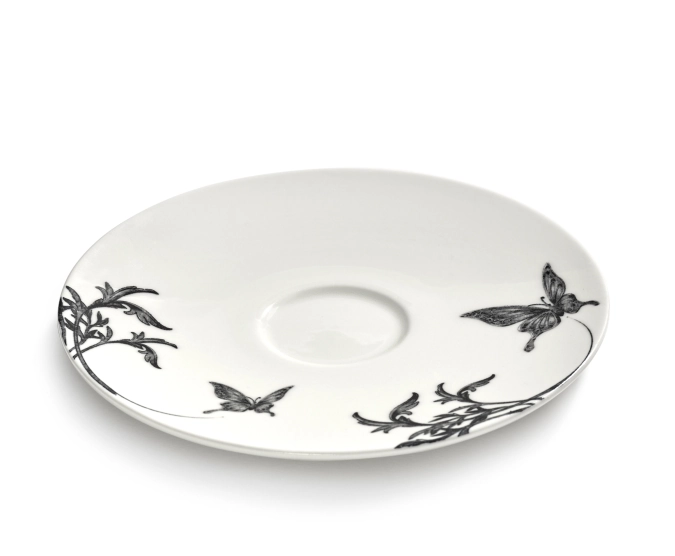 Unity Cappuccino Untertasse Butterfly