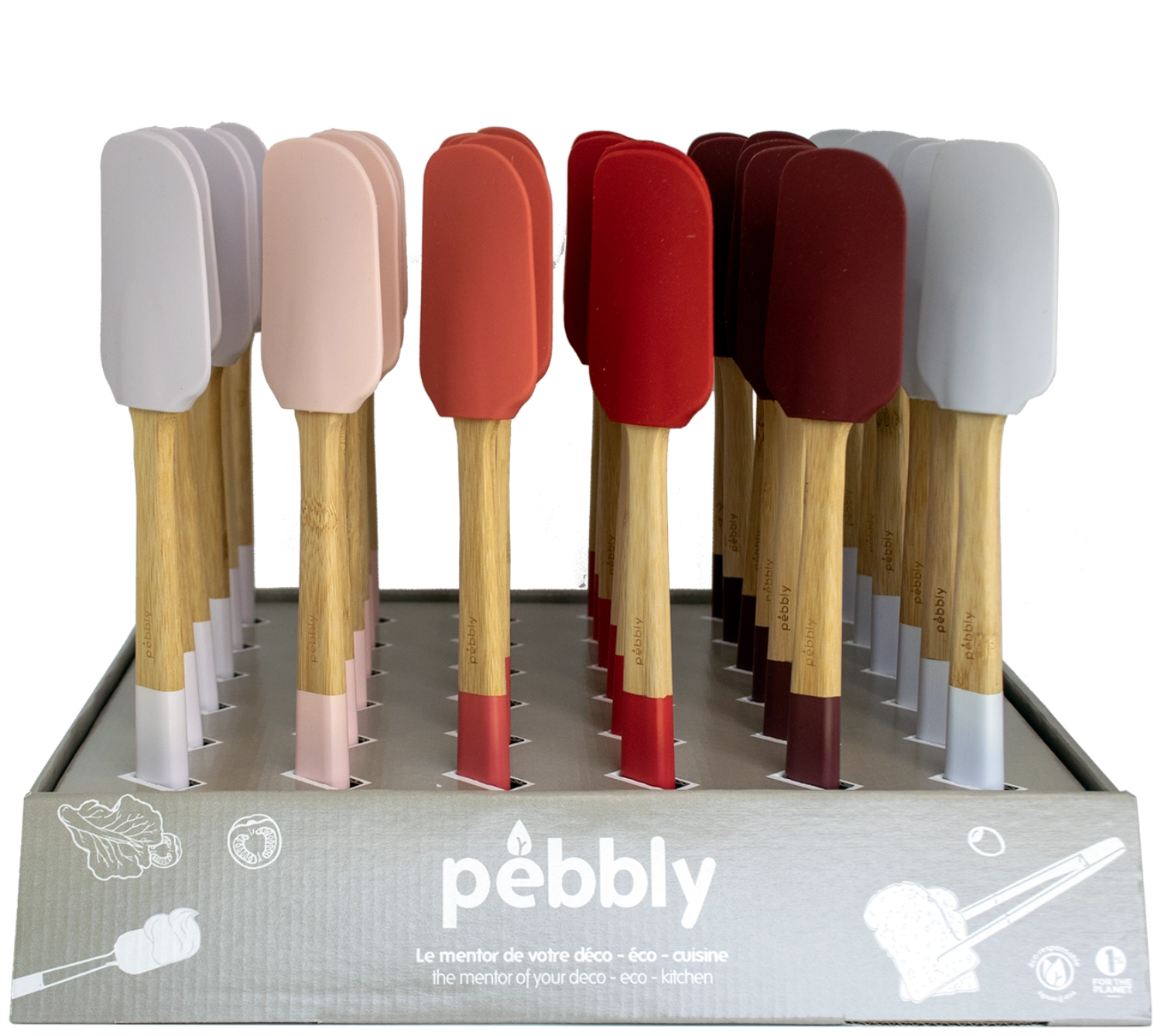 36Set Présentoir spatules