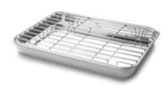 Essential Backblech mit Gitter