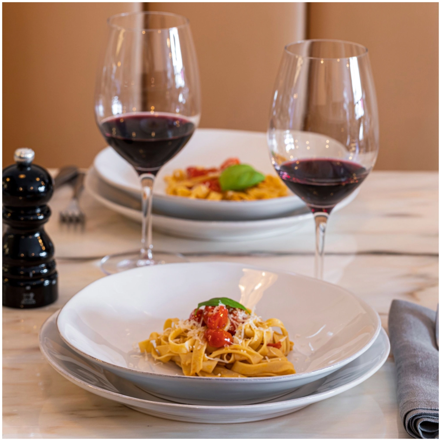 Assiette à pâtes