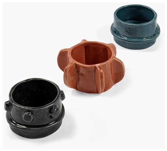 Lot de 3 photophores Marie Michielssen