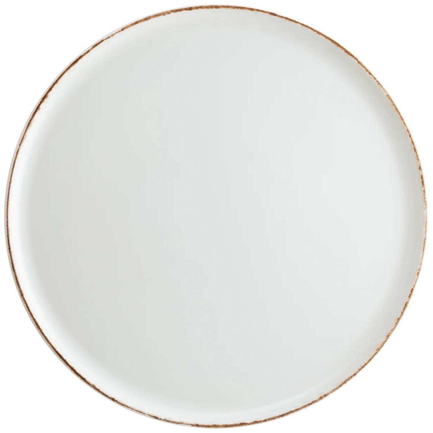 Assiette plate rétro gourmet