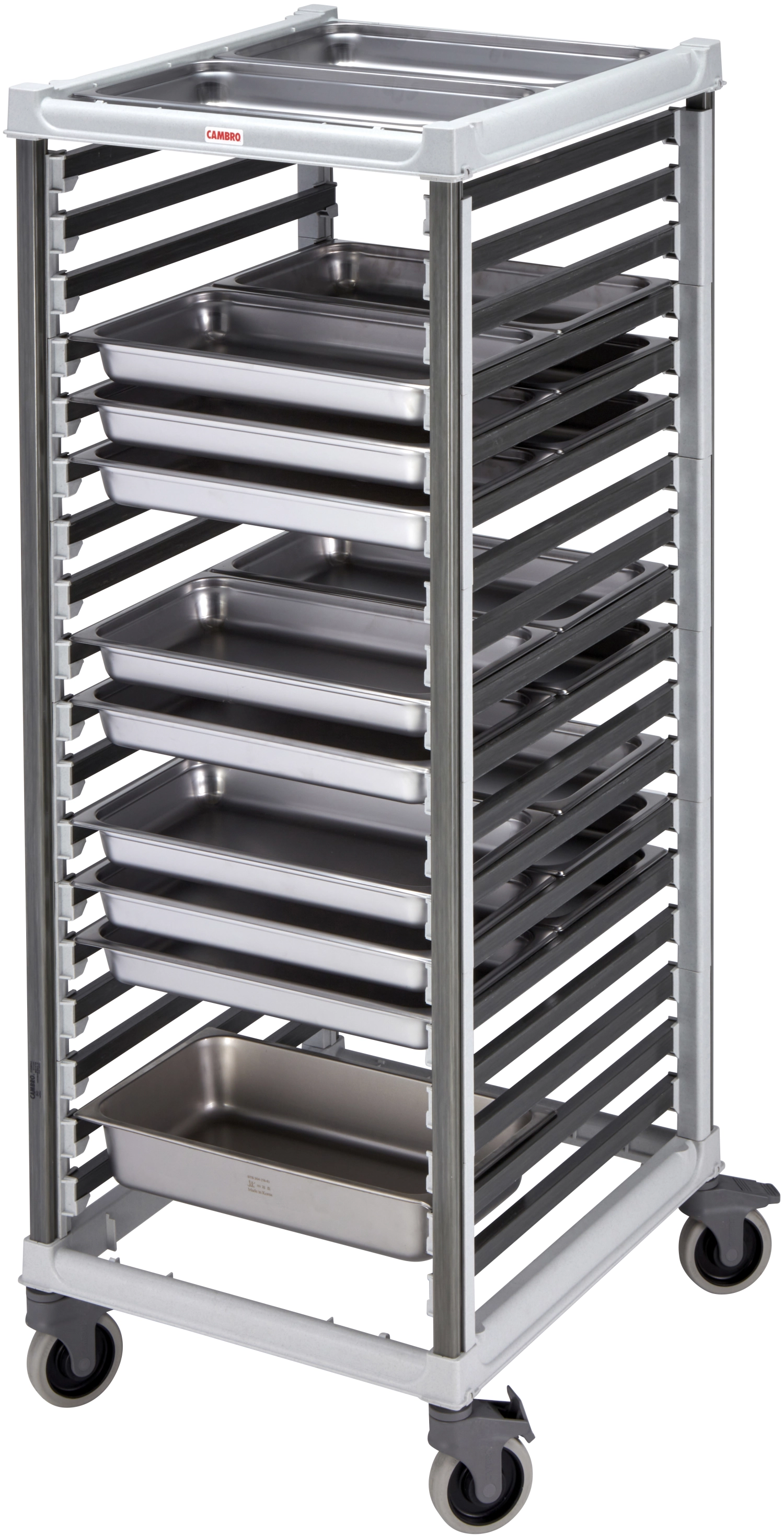 Camshelving Wagen hoch