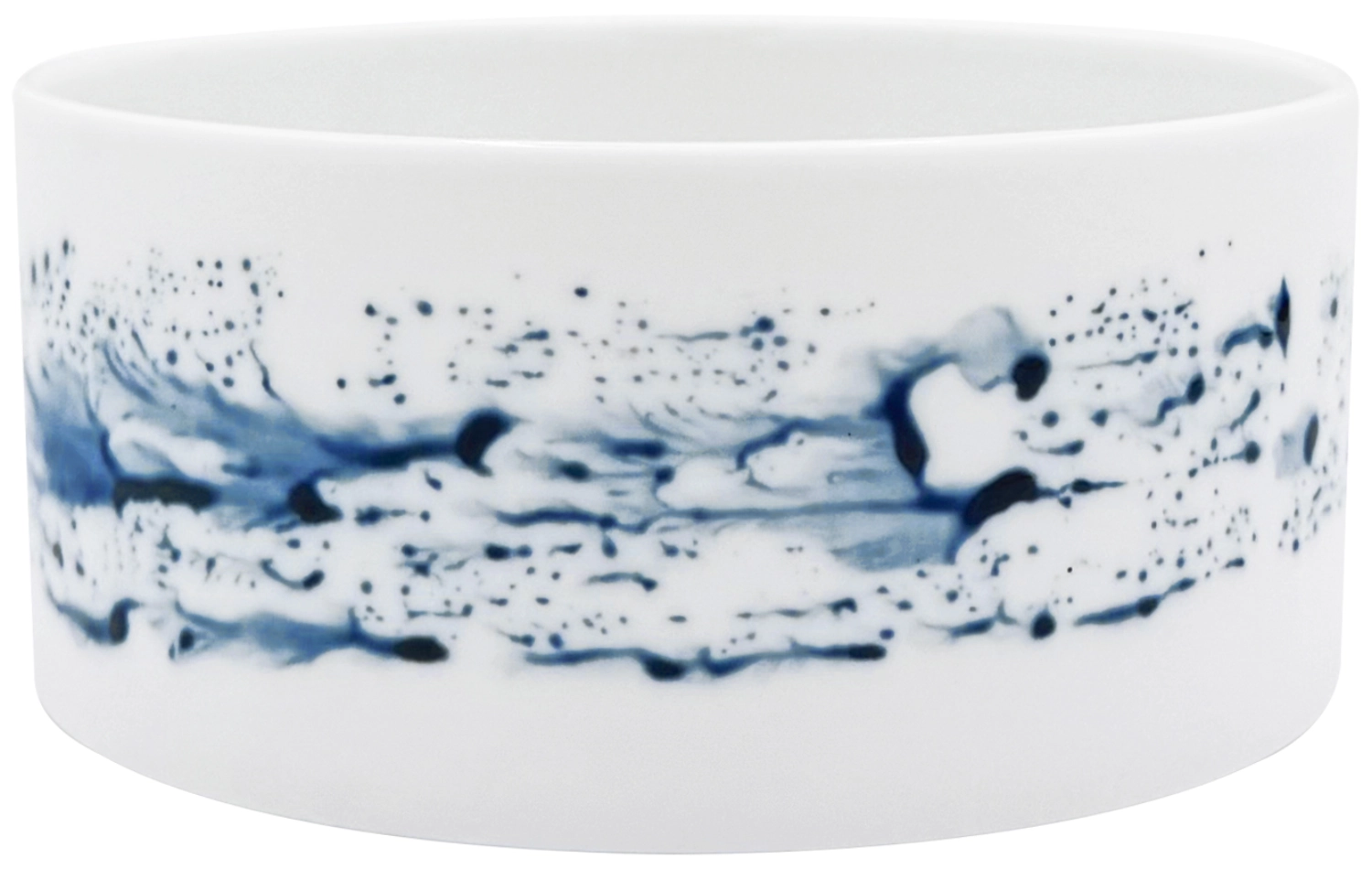 Blue Impression Schale