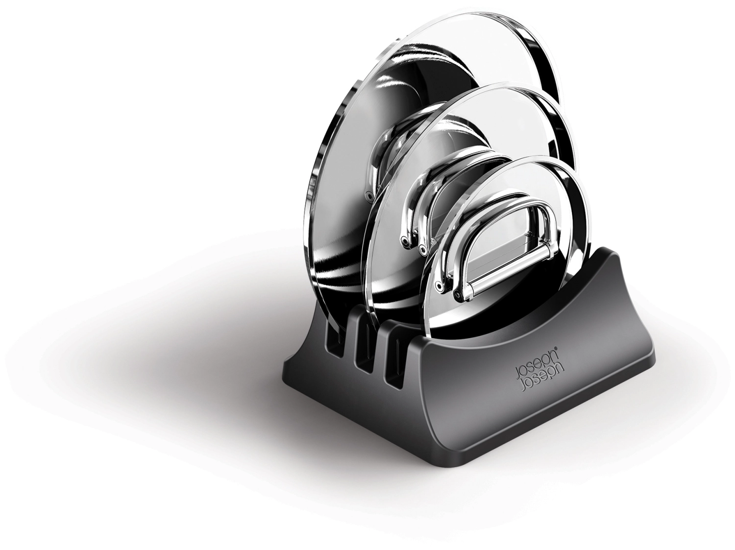 3er Set Space Steel Stielkasserolle